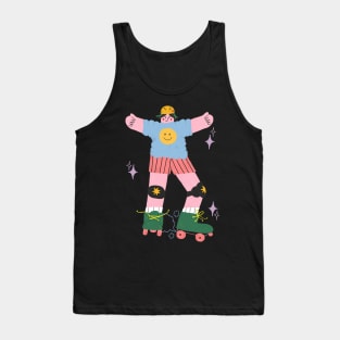 Roller Skate Girl Club Tank Top